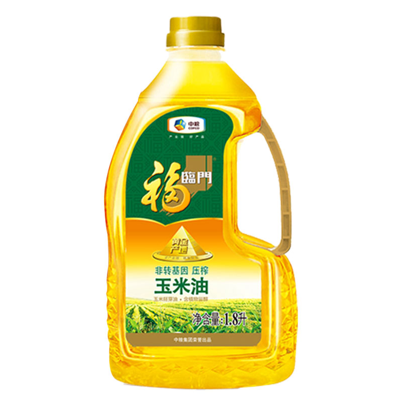 中粮福临门黄金产地玉米油 1.8L