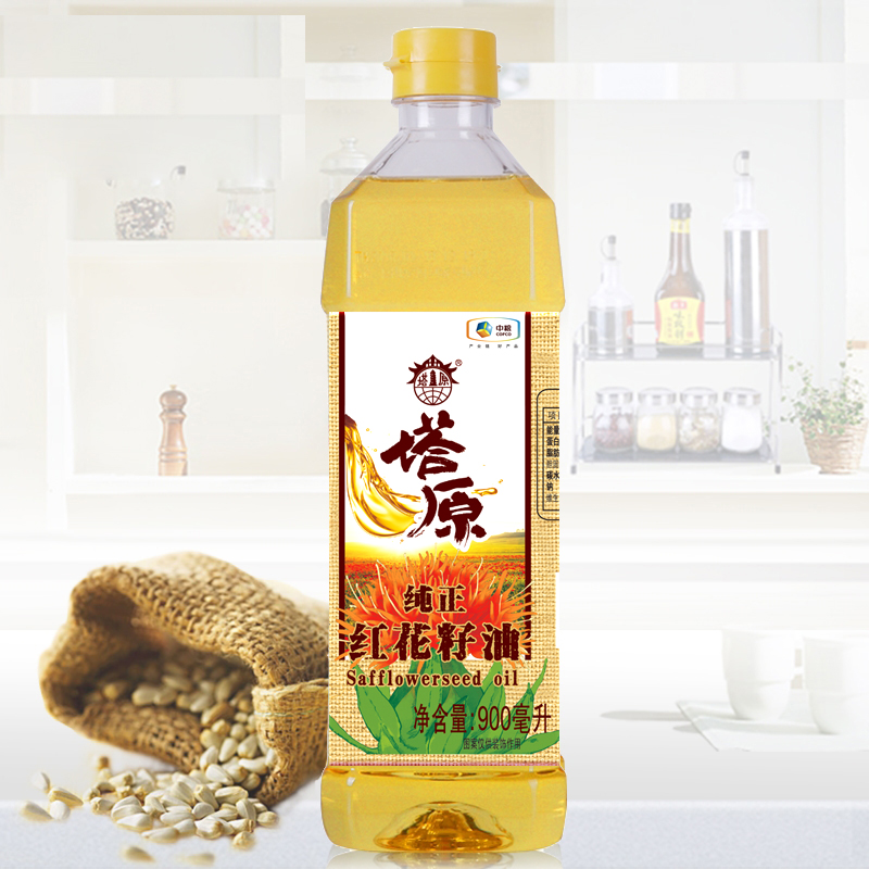 中粮塔原纯红花籽油 900ml