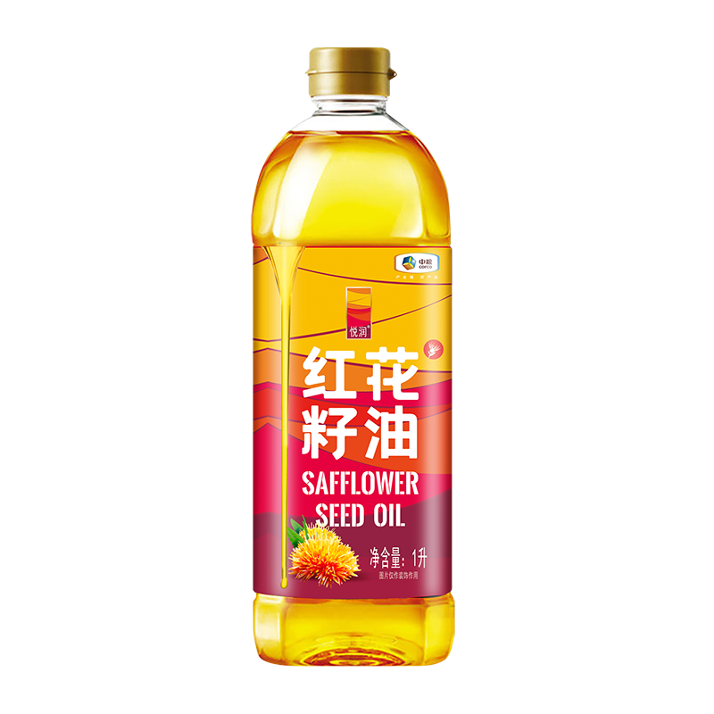 中粮悦润红花籽油 1L