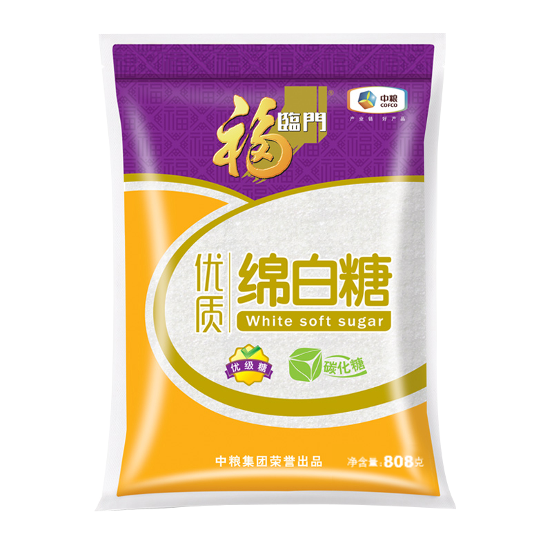 中粮福临门优质绵白糖808g