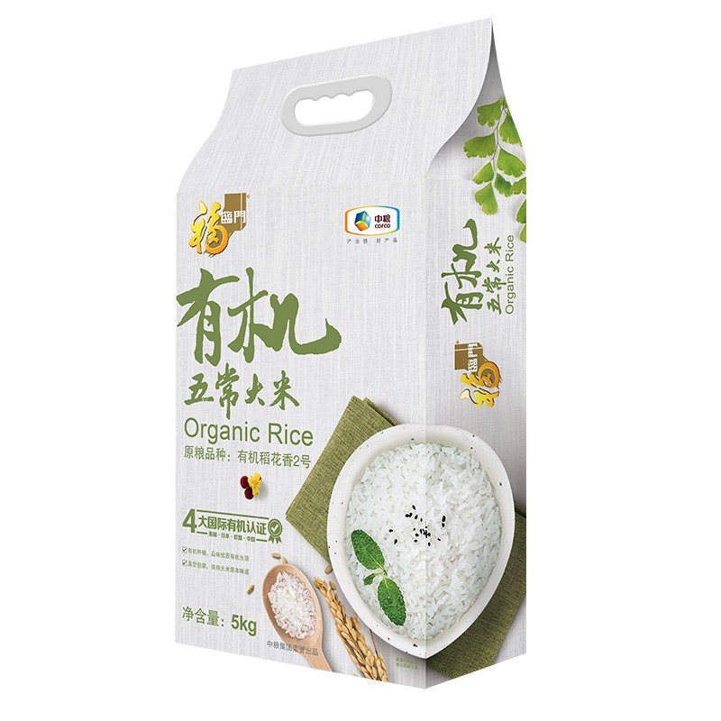 中粮福临门有机五常稻花香5kg