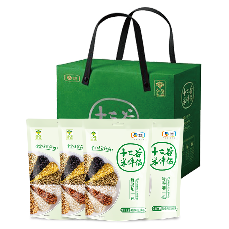 中粮十二谷米伴侣礼盒 1800g