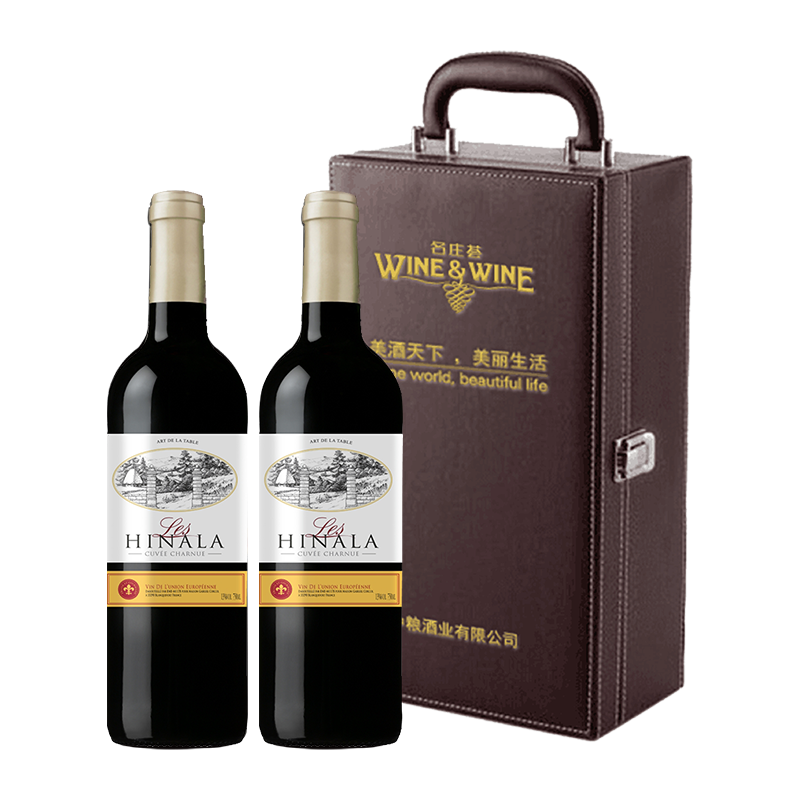 中粮名庄荟法国-希娜拉干红珍藏葡萄酒礼盒
