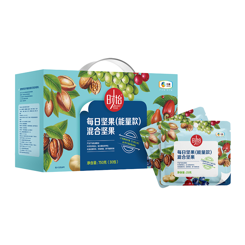 中粮时怡科学坚果会每日坚果C礼盒 750g