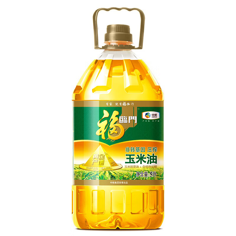 中粮福临门非转基因压榨黄金玉米油