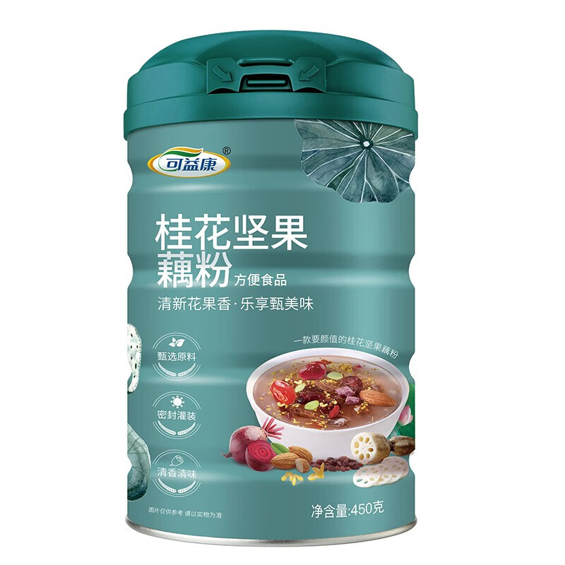 可益康桂花坚果藕粉450g