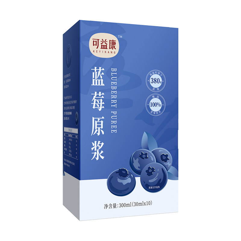 可益康蓝莓原浆饮品300ml