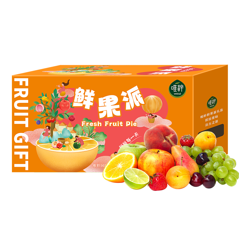 唯粹家宴鲜果派水果礼盒B款