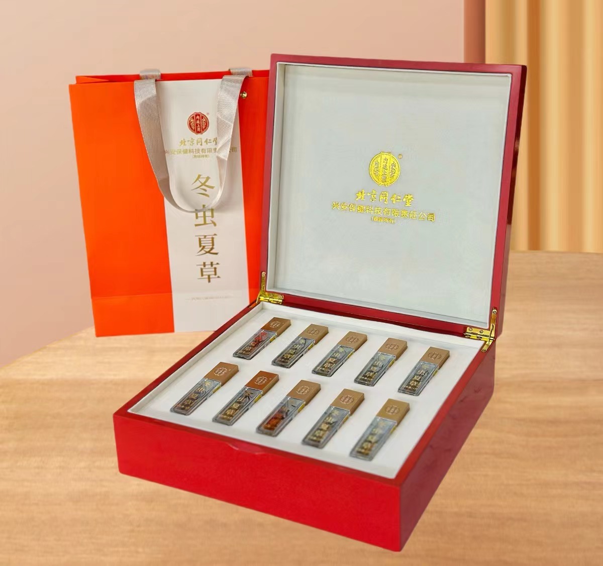 北京同仁堂虫草10g