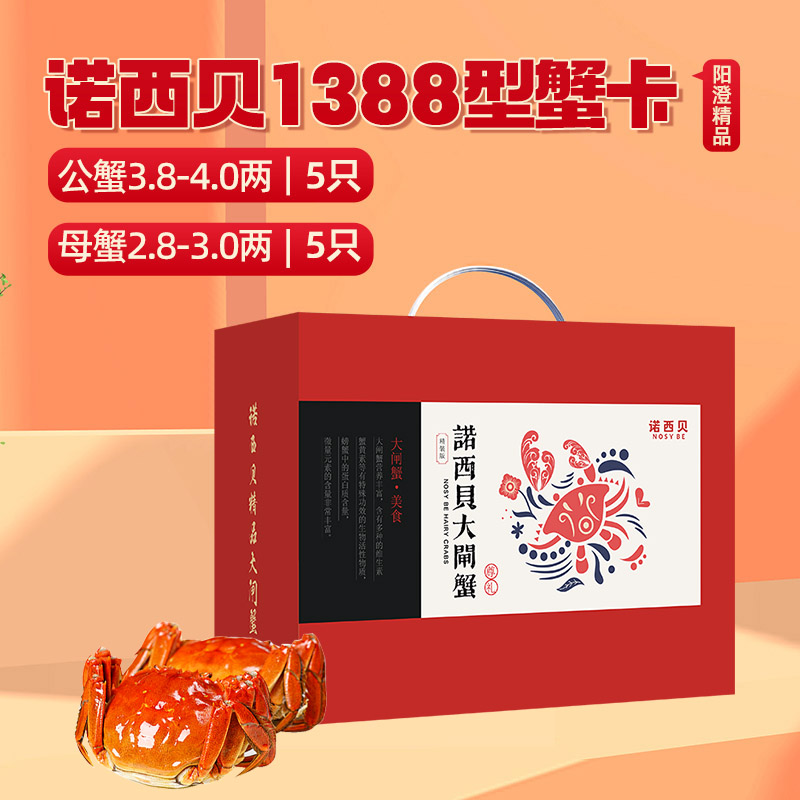 诺西贝精品大闸蟹1388型