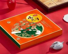 华美感恩月	阖家如意月饼礼盒	720g